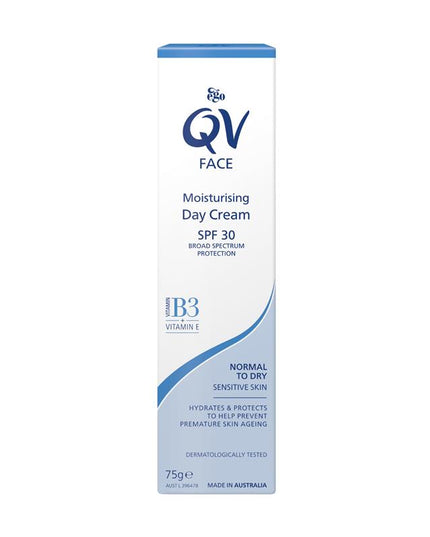 Ego QV Face Day Cream SPF 30 75g