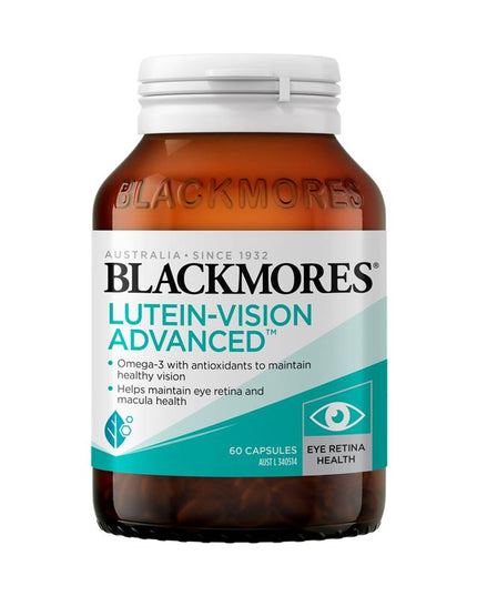 Blackmores Lutein Vision Advanced 60 Capsules