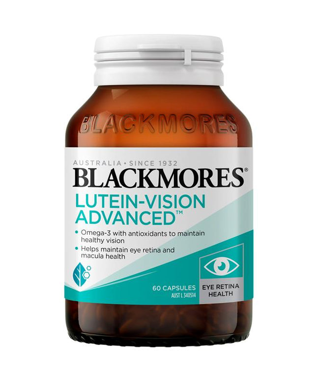 Blackmores Lutein Vision Advanced 60 Capsules