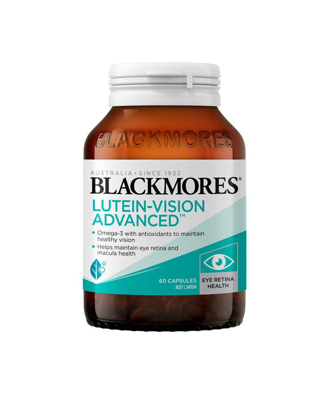 Blackmores Lutein Vision Advanced 60 Capsules