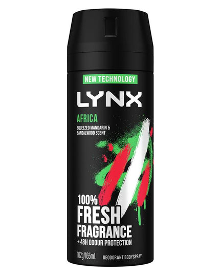 Lynx Deodorant Africa 165ml