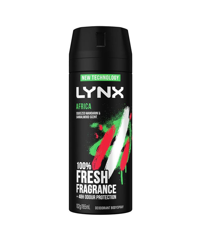 Lynx Deodorant Africa 165ml