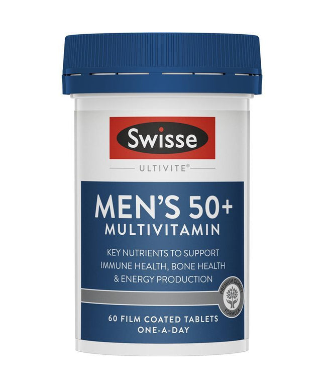 Swisse Mens Multivitamin 50+ 60 Tablets