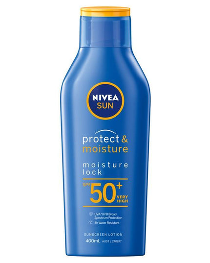 NIVEA Sun Protect & Moisture SPF50+ Sunscreen Lotion 400ml