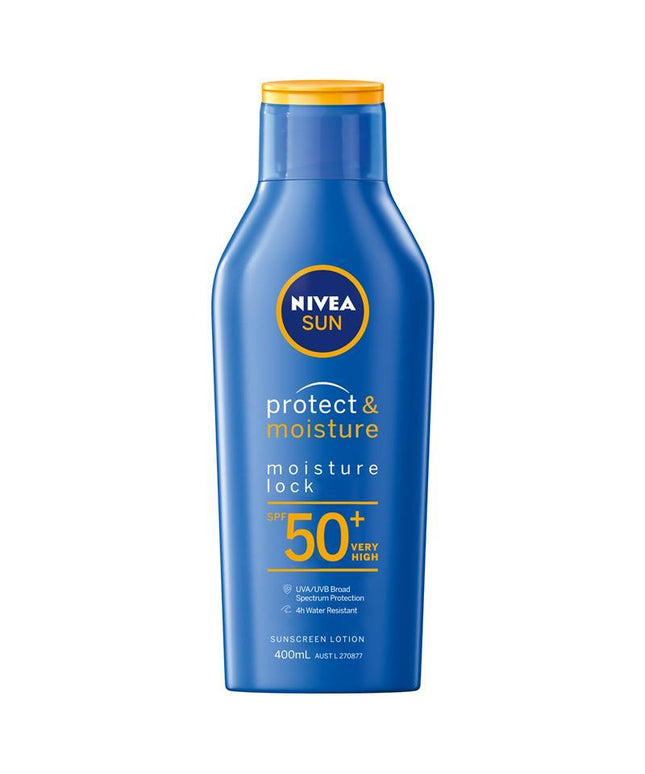 NIVEA Sun Protect & Moisture SPF50+ Sunscreen Lotion 400ml