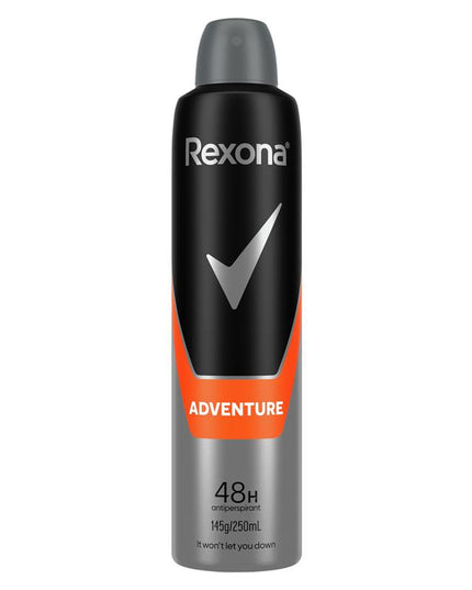 REXONA Men Antiperspirant Aerosol Deodorant Adventure 250ml