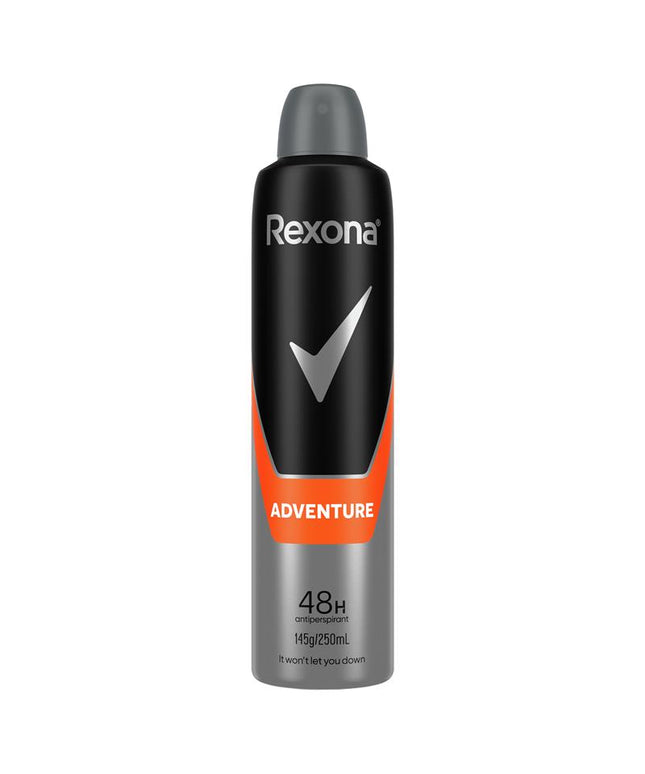 REXONA Men Antiperspirant Aerosol Deodorant Adventure 250ml