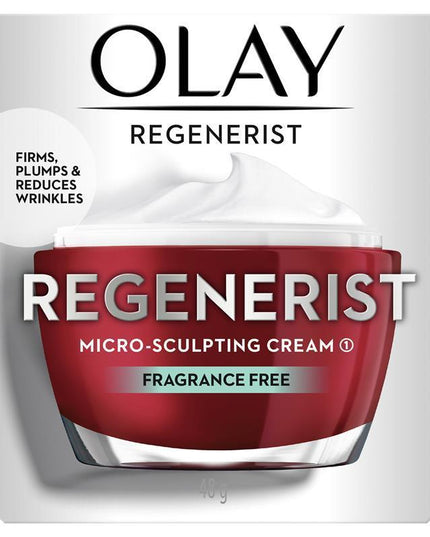 Olay Regenerist Micro Sculpting Cream Fragrance Free 48g New Formula