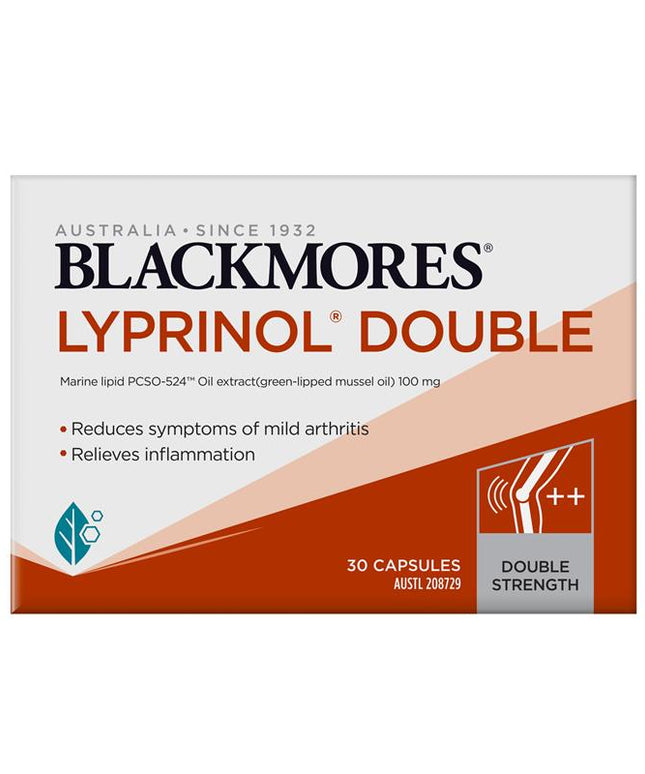 Blackmores Lyprinol Double 30 Capsules