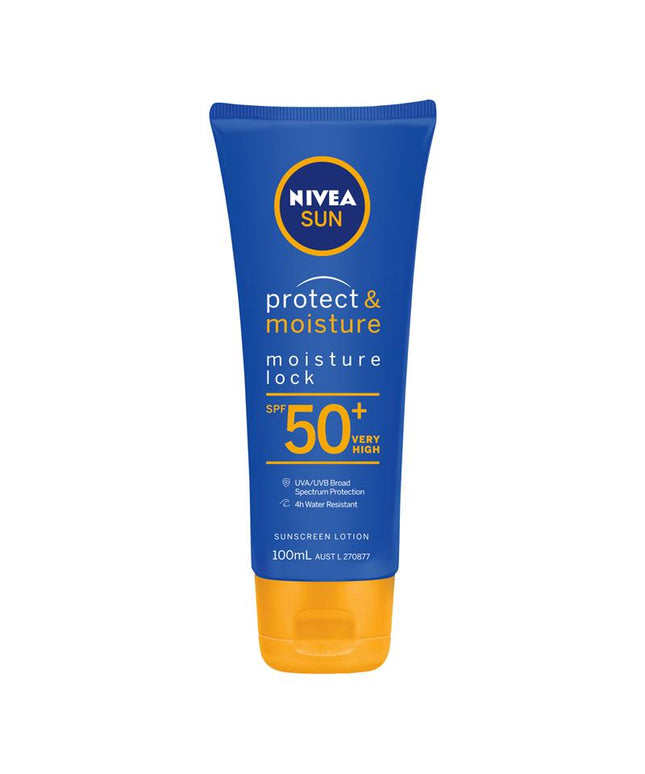 NIVEA Sun Protect & Moisture SPF50+ Sunscreen Lotion 100ml