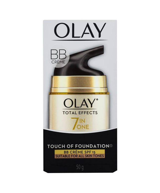 Olay Total Effects 7 in One Touch of Foundation Face Cream BB Crème SPF 15 50g