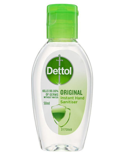 Dettol Instant Liquid Hand Sanitiser Original Antibacterial 50ml