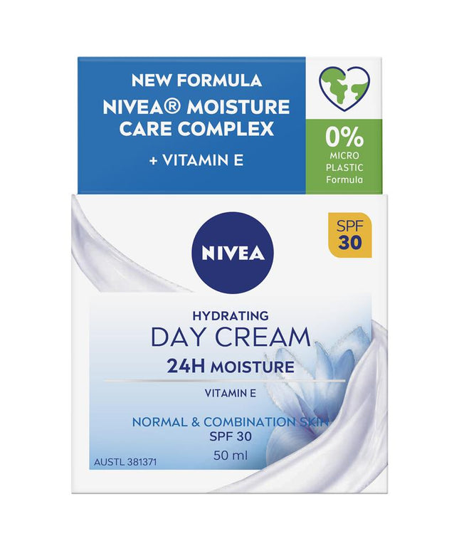NIVEA Daily Essentials Hydrating Face Moisturiser SPF30 50ml