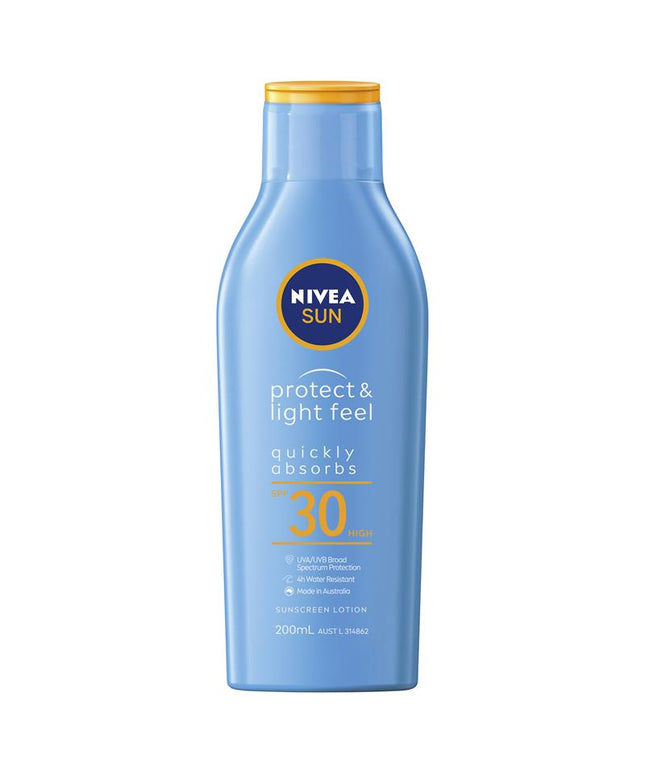 NIVEA Sun Protect & Light Feel SPF30 Sunscreen Lotion 200ml