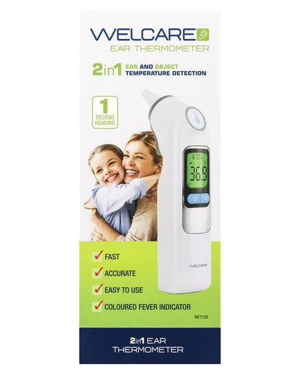 Welcare 2 In 1 Ear Thermometer