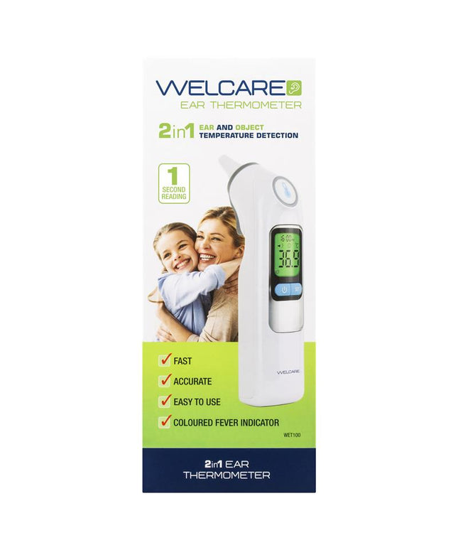 Welcare 2 In 1 Ear Thermometer