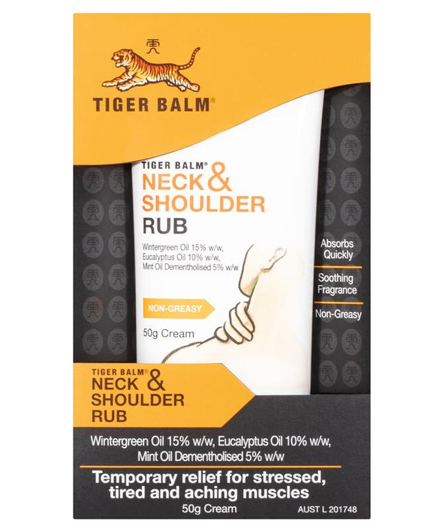 Tiger Balm Neck And Shoulder Rub 50g