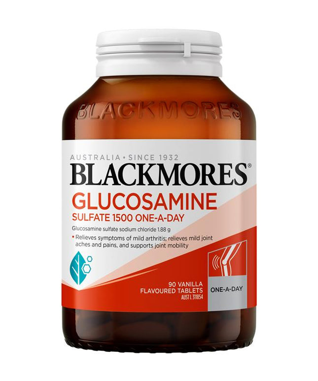 Blackmores Glucosamine Sulfate 1500mg One-A-Day 90 Tablets