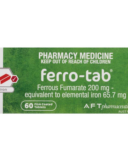 Ferro Tab 200mg 60 Tablets