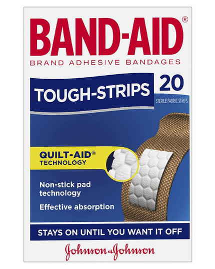 Band-Aid Tough Strips 20 Pack