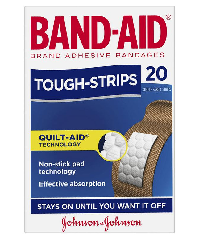 Band-Aid Tough Strips 20 Pack