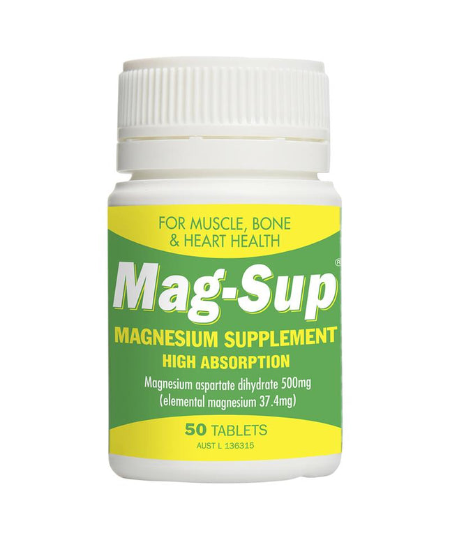 Mag-Sup 500mg 50 Tablets