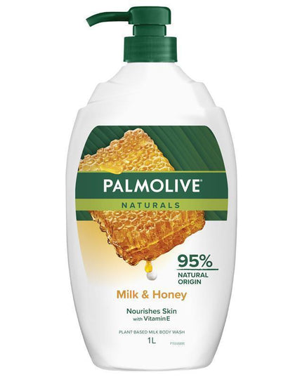 Palmolive Naturals Body Wash Milk & Honey Shower Gel 1L