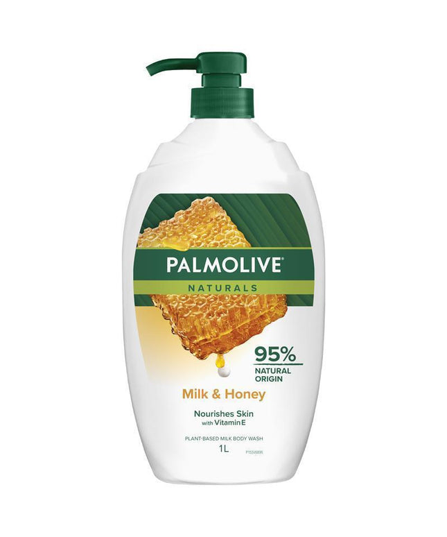 Palmolive Naturals Body Wash Milk & Honey Shower Gel 1L