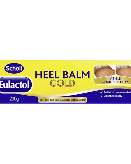 Scholl Eulactol Foot Heel Balm 200g - Rough Dry or Cracked Skin