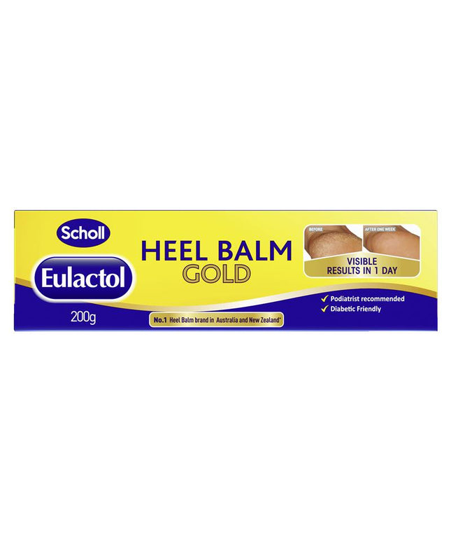 Scholl Eulactol Foot Heel Balm 200g - Rough Dry or Cracked Skin