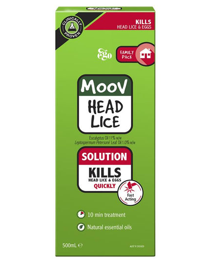Ego Moov Head Lice Solution 500ml