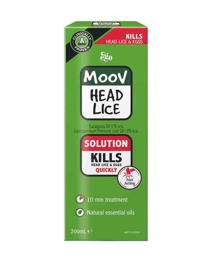 Moov Head Lice Solution 200Ml - Lice/Nits