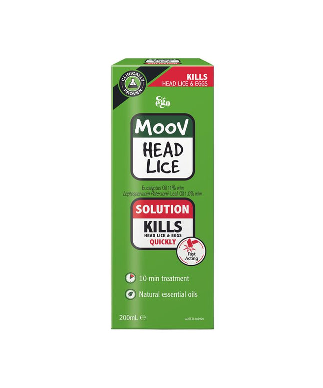 Moov Head Lice Solution 200Ml - Lice/Nits