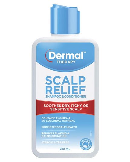 Dermal Therapy Scalp Relief Shampoo & Conditioner 210ml