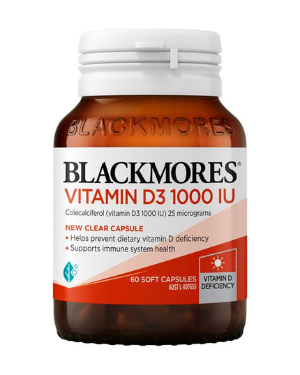 Blackmores Vitamin D3 1000IU 60 Capsules