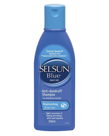 Selsun Blue Anti Dandruff Shampoo Replenishing 200mL