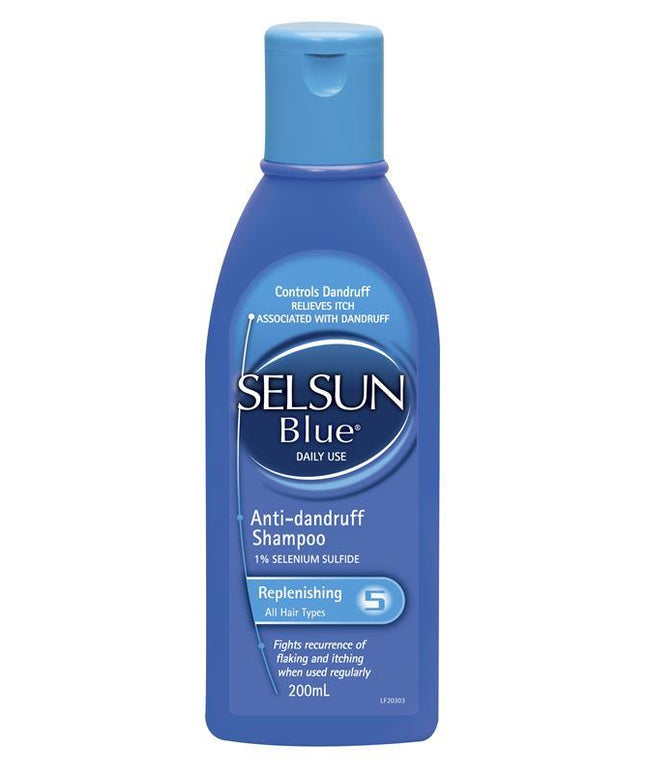 Selsun Blue Anti Dandruff Shampoo Replenishing 200mL