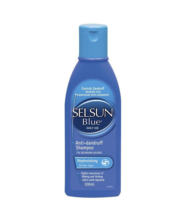 Selsun Blue Anti Dandruff Shampoo Replenishing 200mL