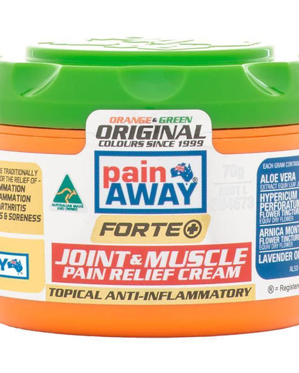 Pain Away Forte + Joint & Muscle Pain Relief Cream 70g