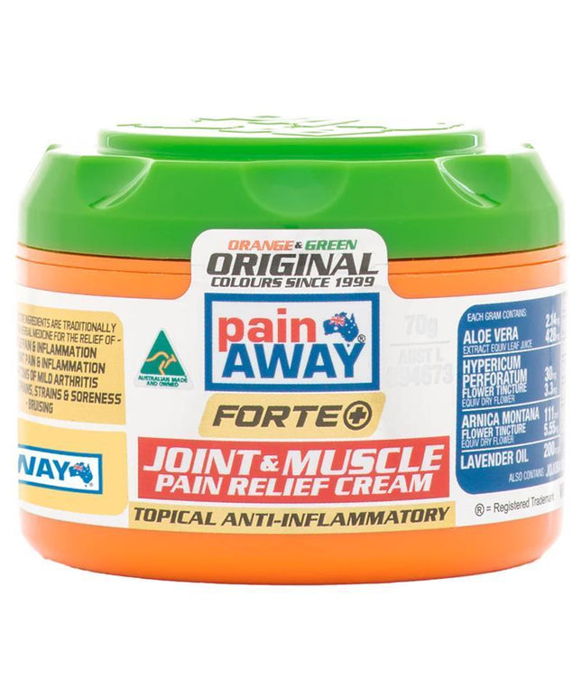 Pain Away Forte + Joint & Muscle Pain Relief Cream 70g