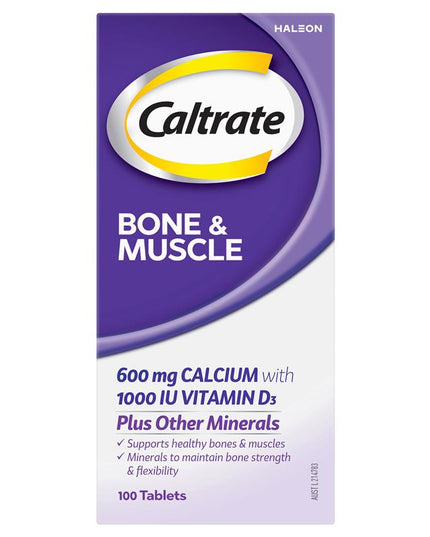 Caltrate Bone and Muscle 100 Tablets