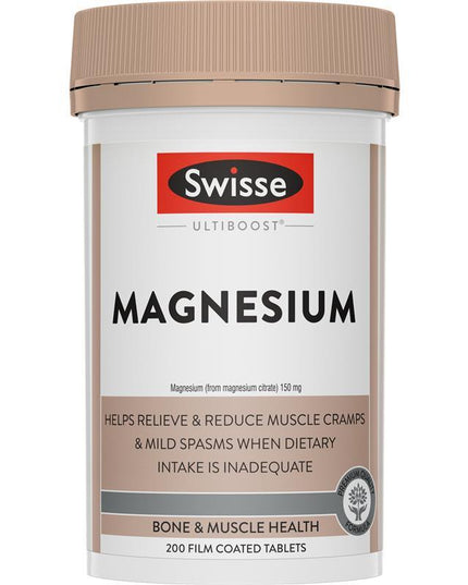 Swisse Ultiboost Magnesium 200 Tablets