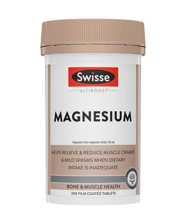 Swisse Ultiboost Magnesium 200 Tablets
