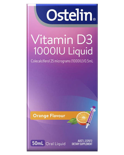 Ostelin Vitamin D3 1000IU Liquid 50ml