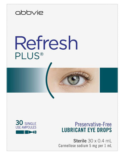 Refresh Plus Eye Drop 0.4ml 30 Vials