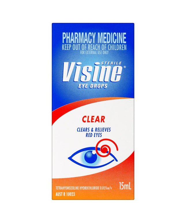 Visine Clear Eye Drops 15mL