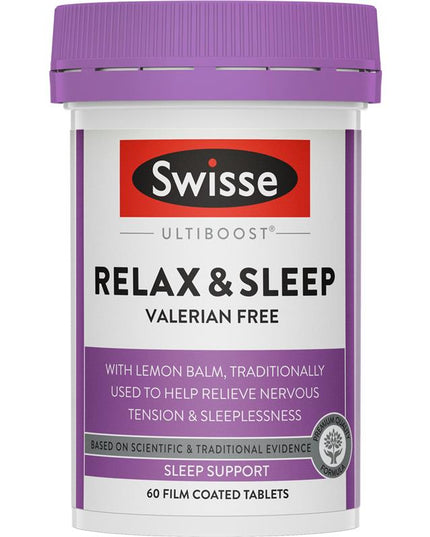 Swisse Ultiboost Relax & Sleep 60 Tablets
