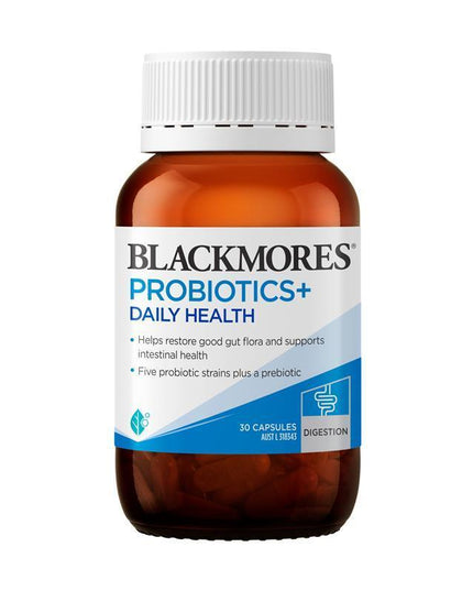 Blackmores Probiotics+ Daily Health 30 Capsules