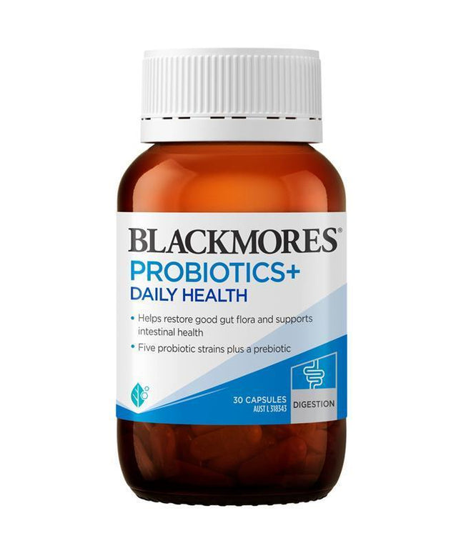 Blackmores Probiotics+ Daily Health 30 Capsules