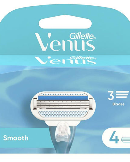Gillette Venus Smooth Blade Refills 4 Pack
